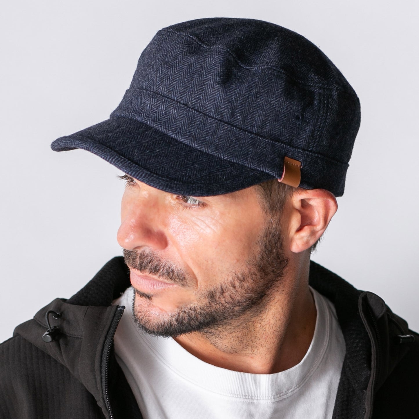 革タグワークキャップ