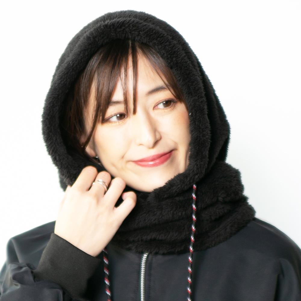 フード付ネックウォーマー