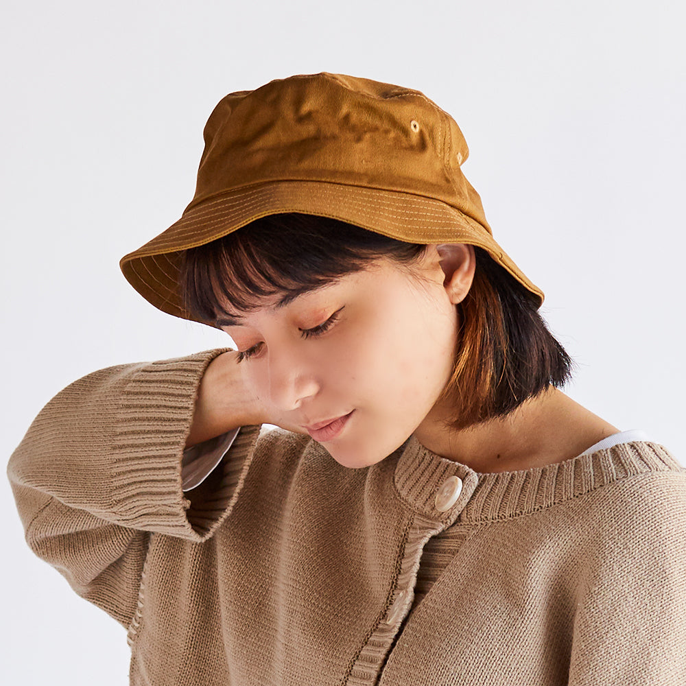 ツイルつば短めバケハ