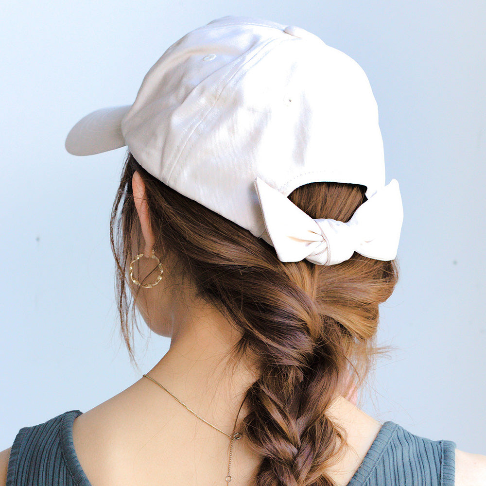 14バックリボンキャップ