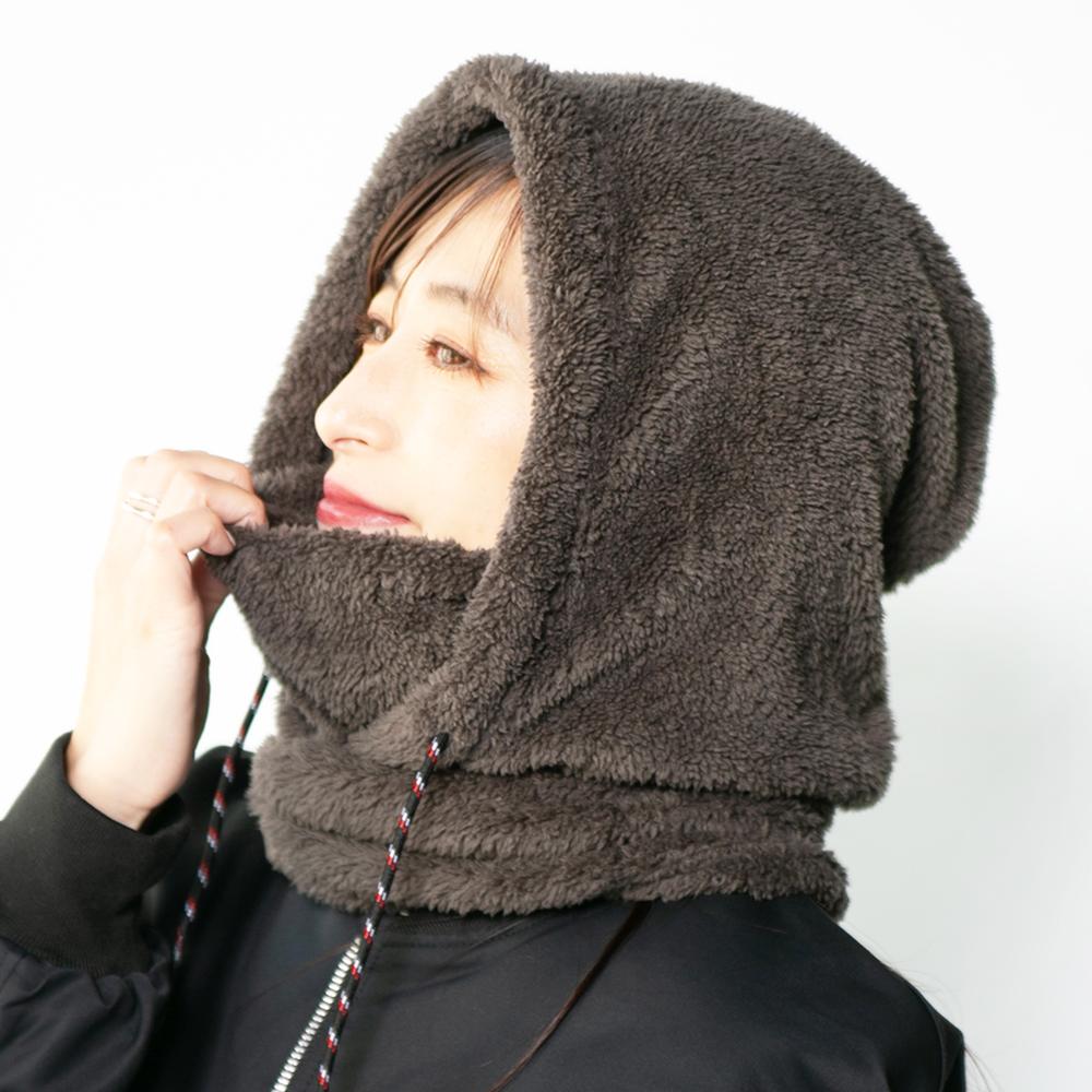 フード付ネックウォーマー