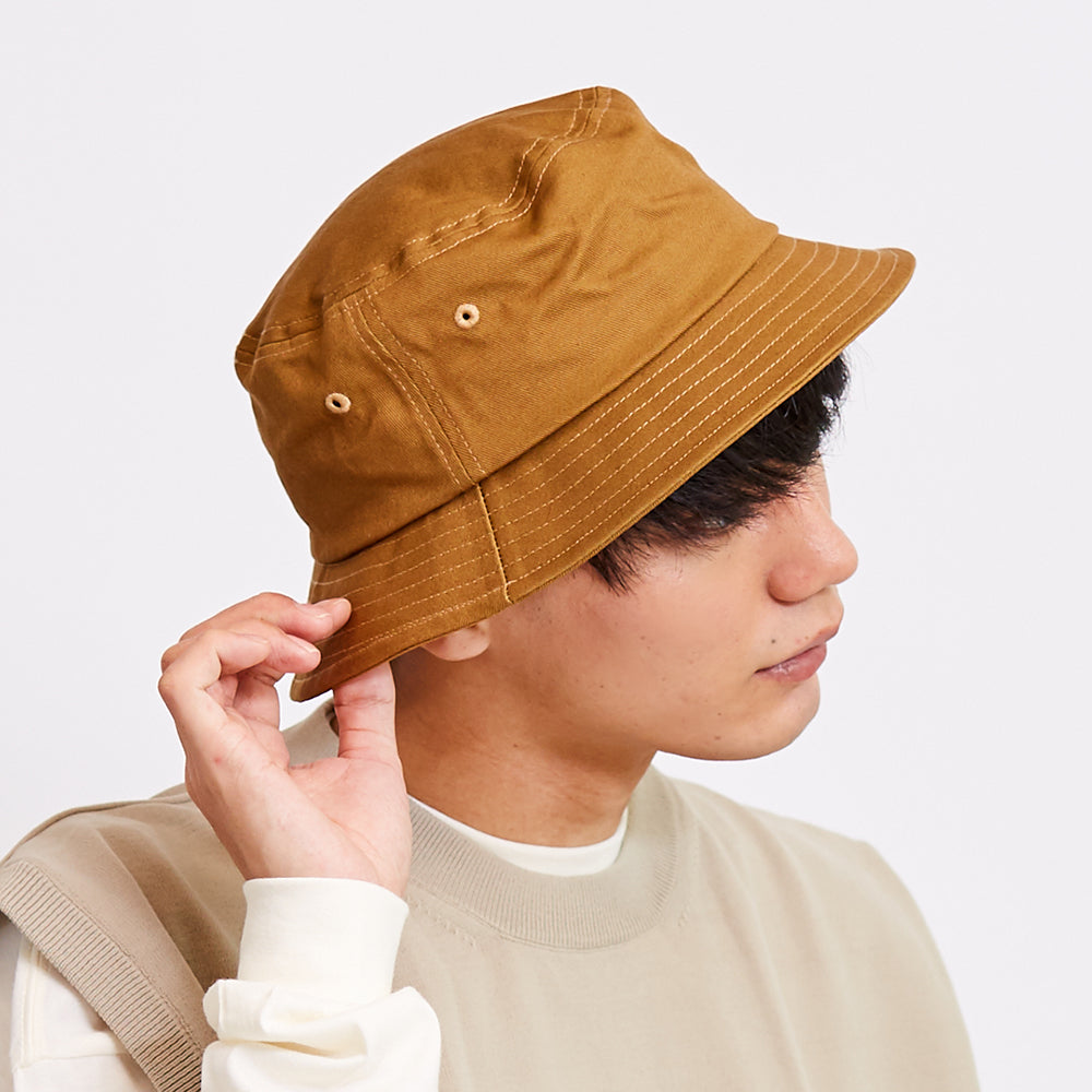 ツイルつば短めバケハ