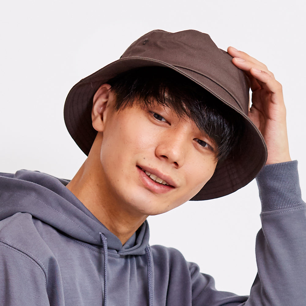 ツイルつば短めバケハ