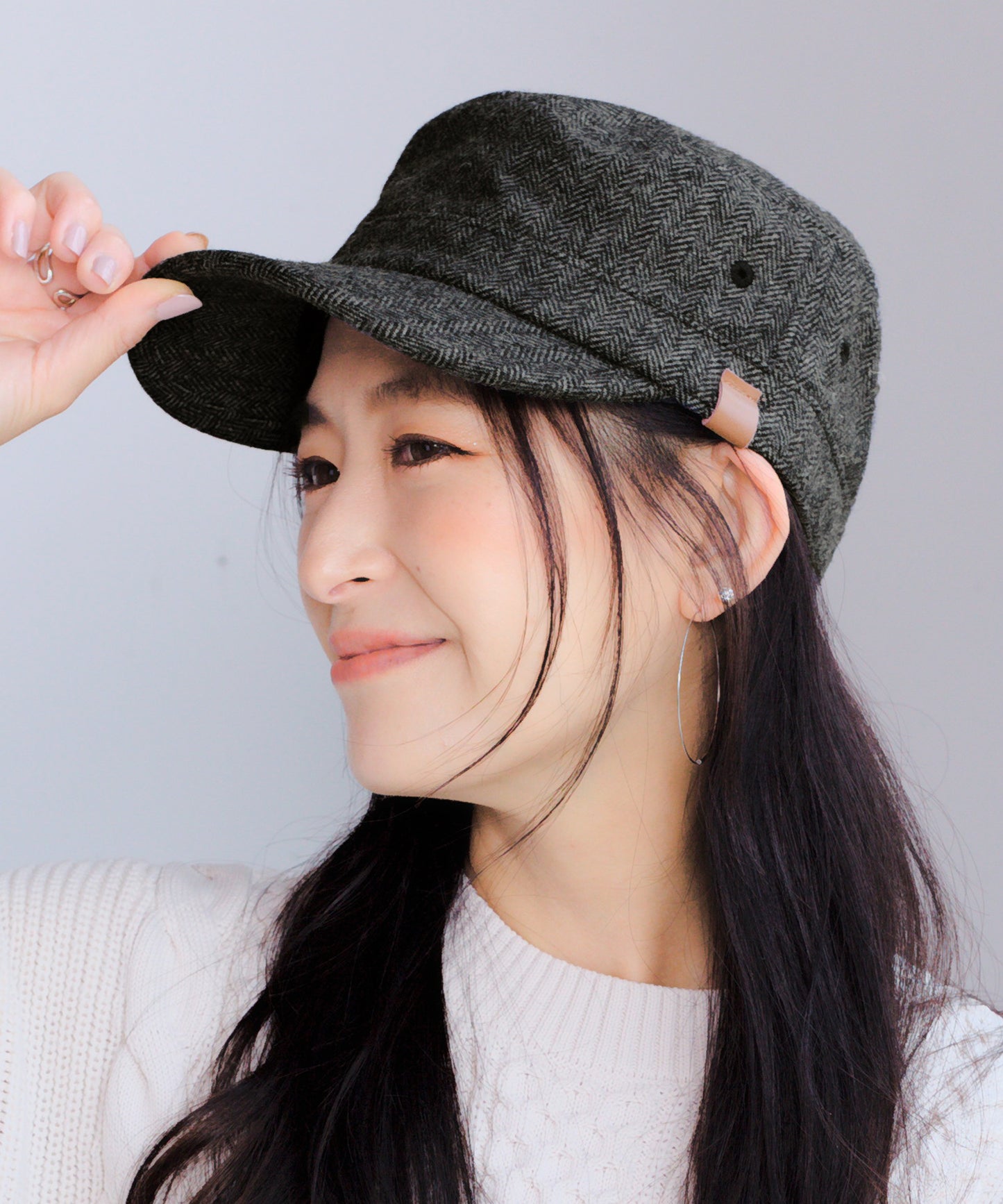 革タグワークキャップ