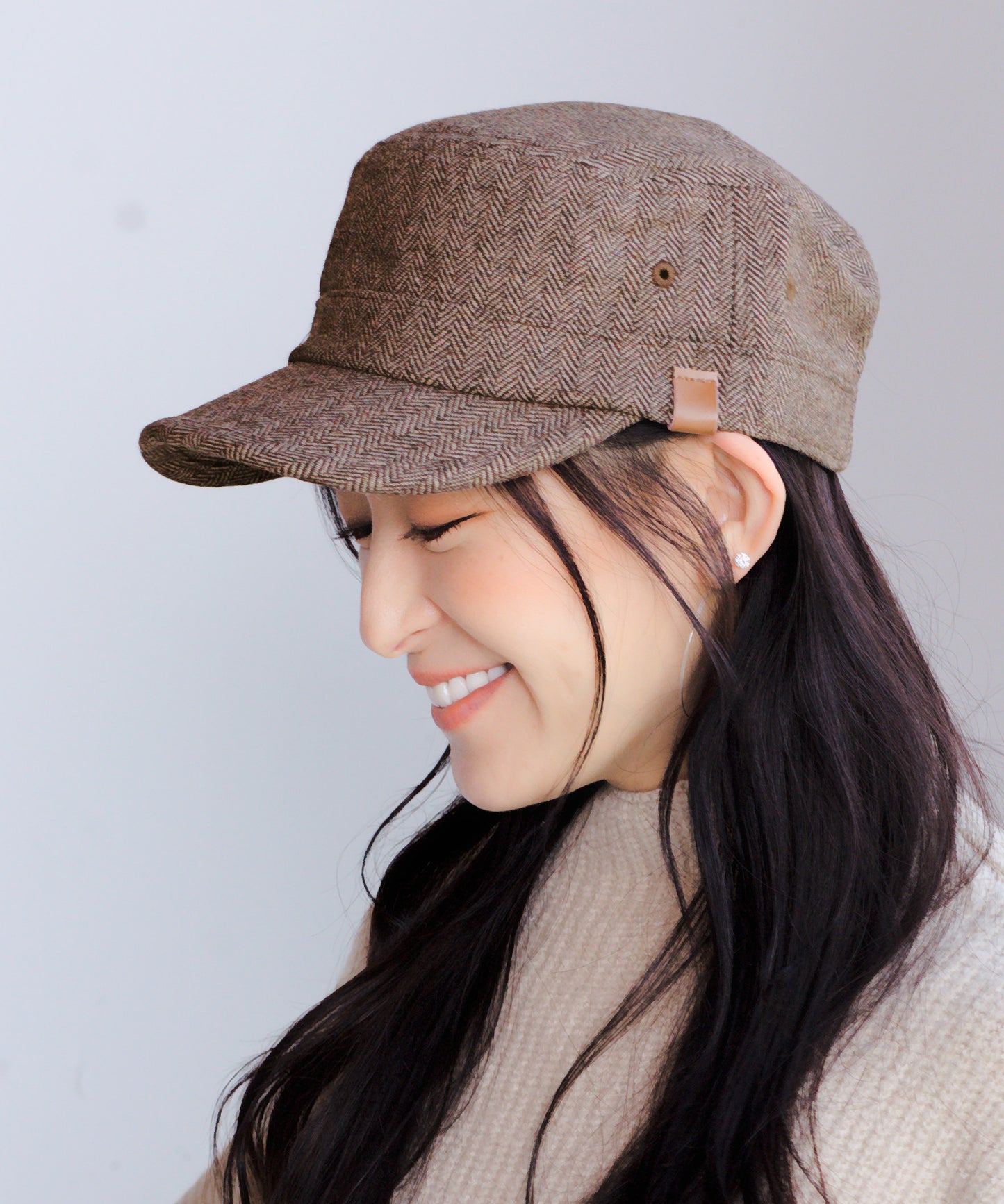 革タグワークキャップ