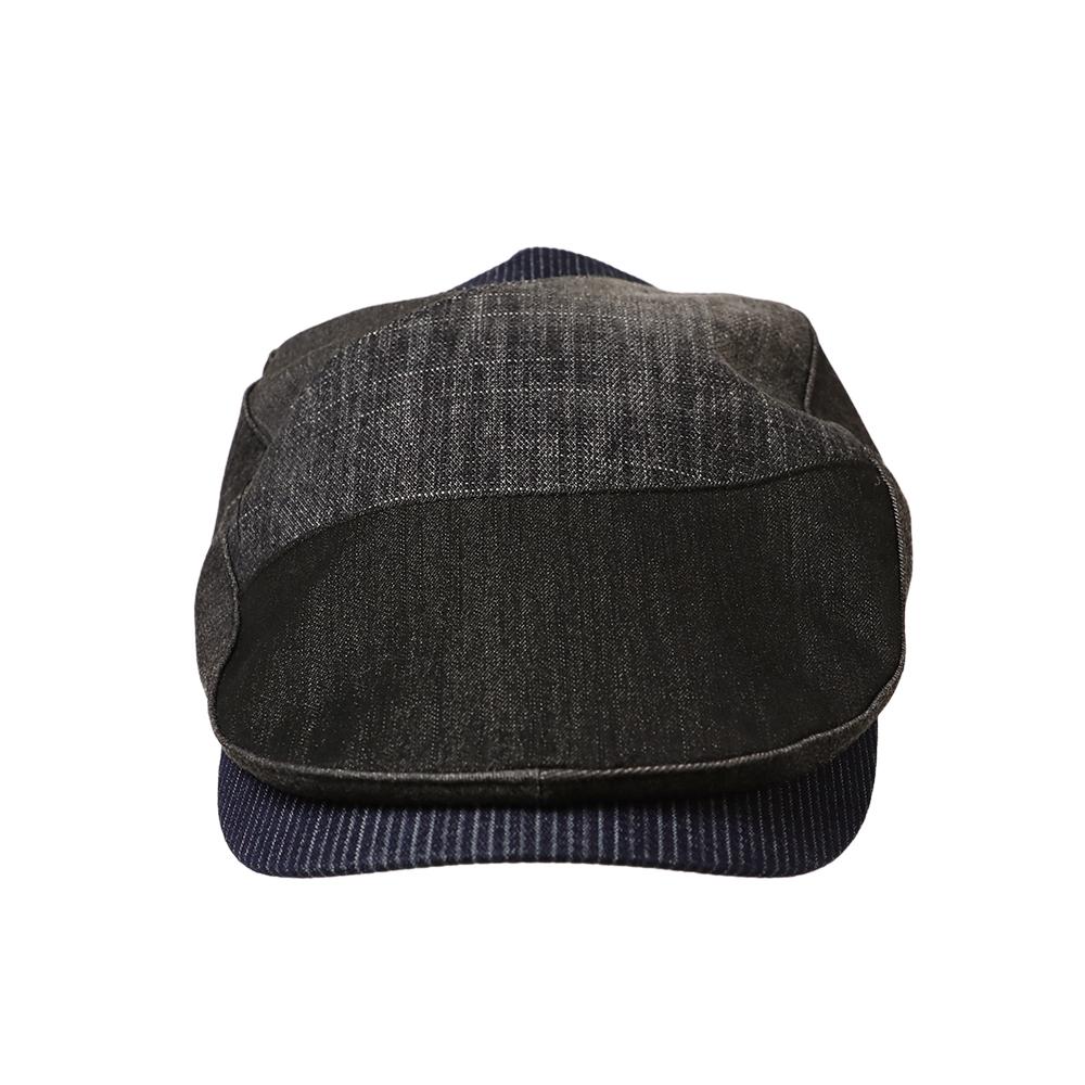 デニムスラッシュ切替ハンチング