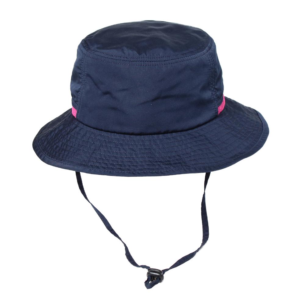 撥水遮光配色垂れ付きサファリ