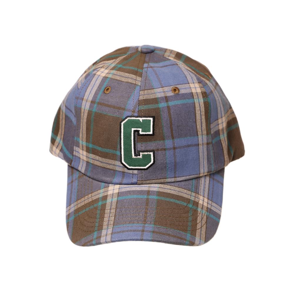 チェック柄キャップ