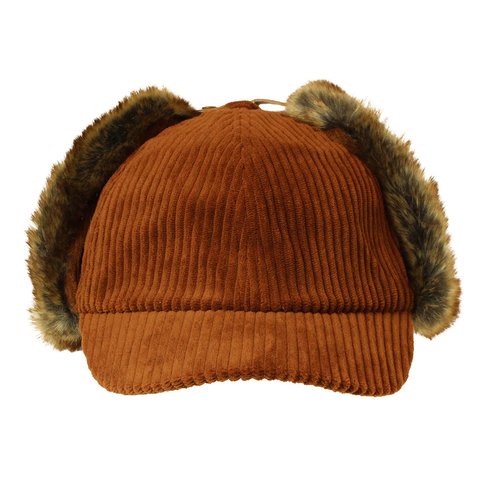 太コーデュロイ フライトキャップ