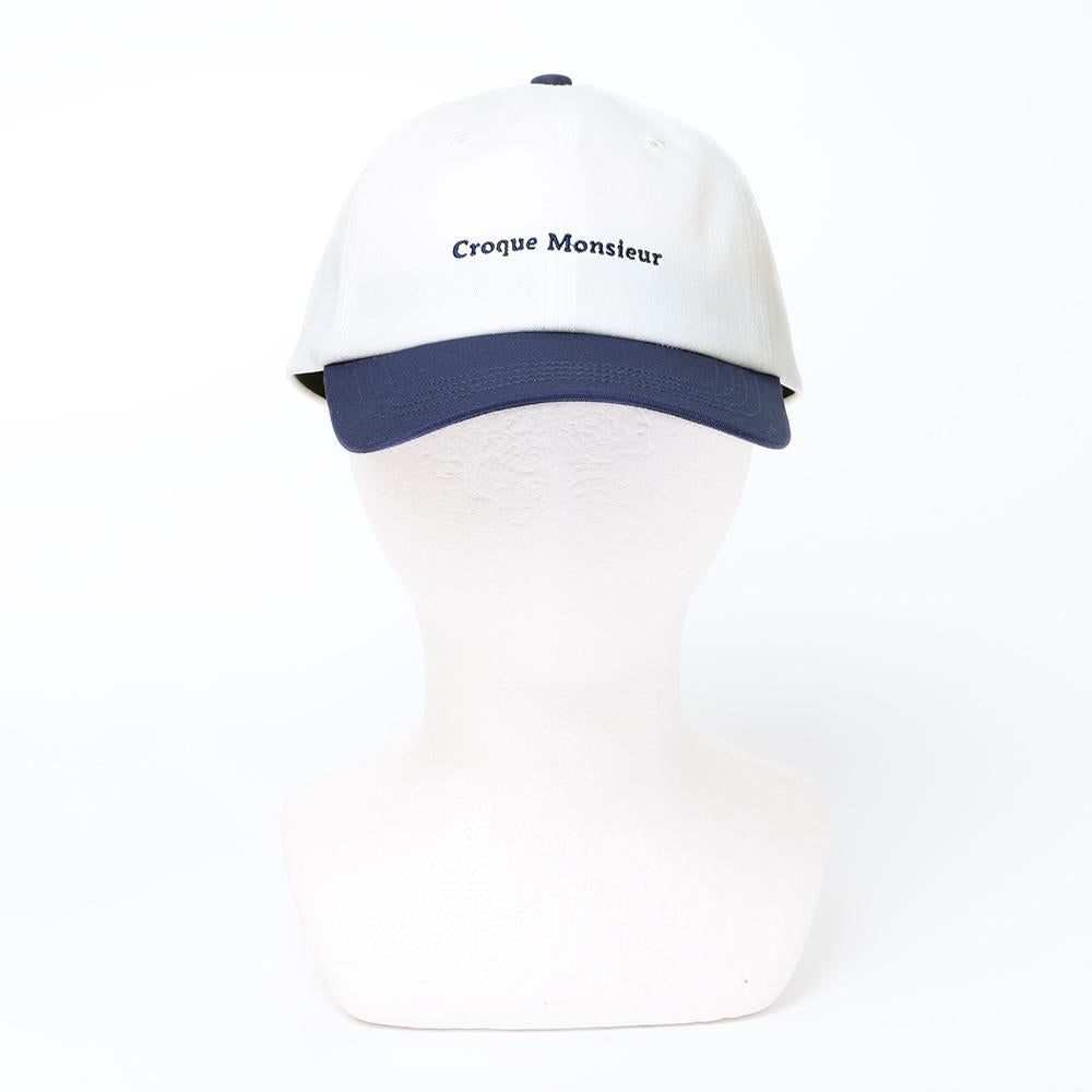 CroqueMonsieurツートーンキャップ