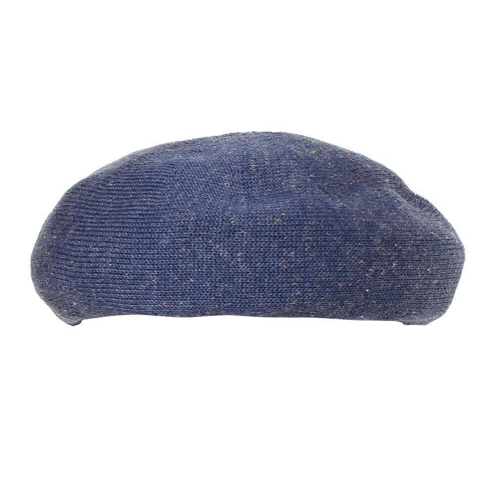 リネンMIXサーモニットベレー