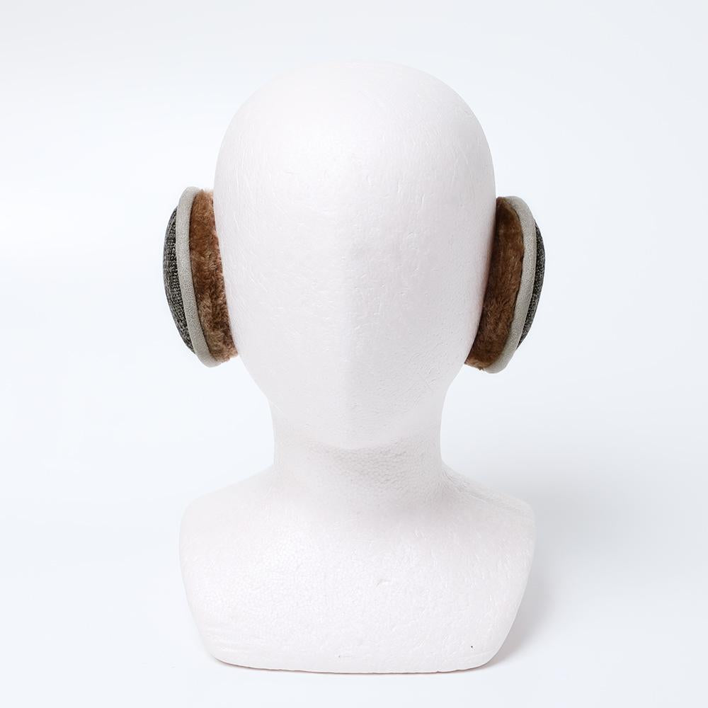 グレンチェックイヤマフ