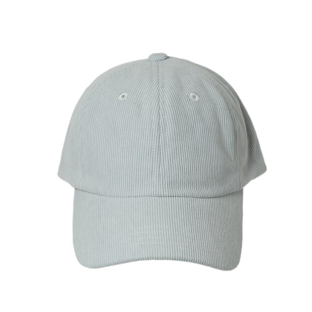 細コーデュロイバックリボンキャップ