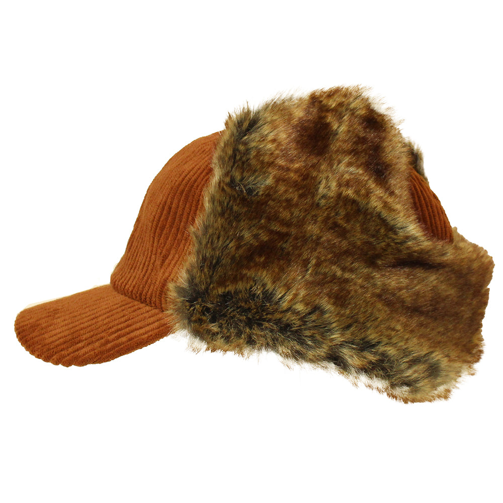 太コーデュロイ フライトキャップ