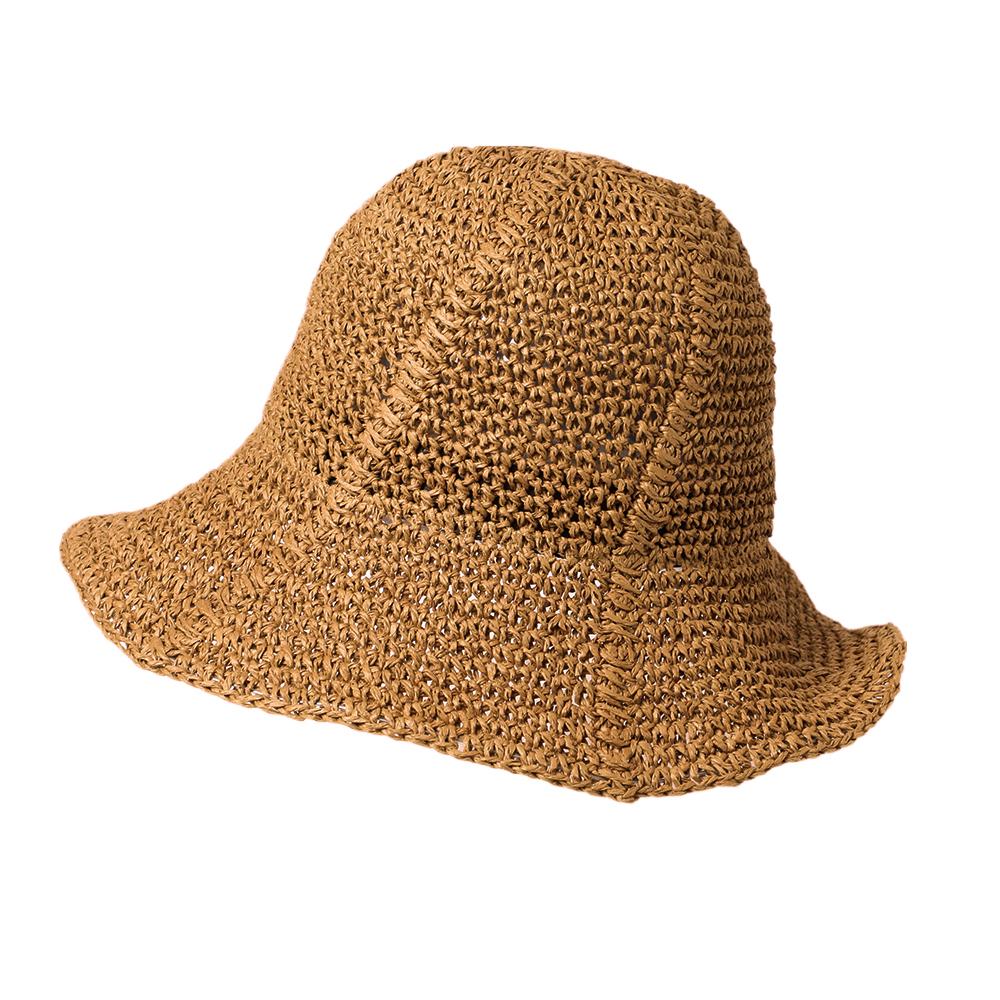 ペーパー細編みチューリップハット