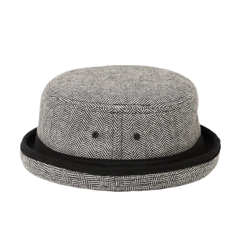 TWEED PORKPIE HAT