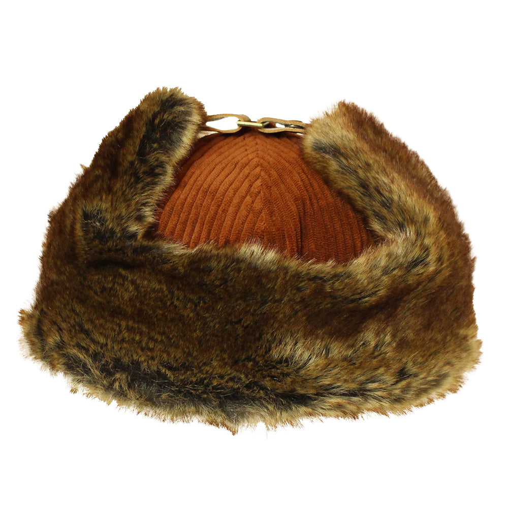 太コーデュロイ フライトキャップ