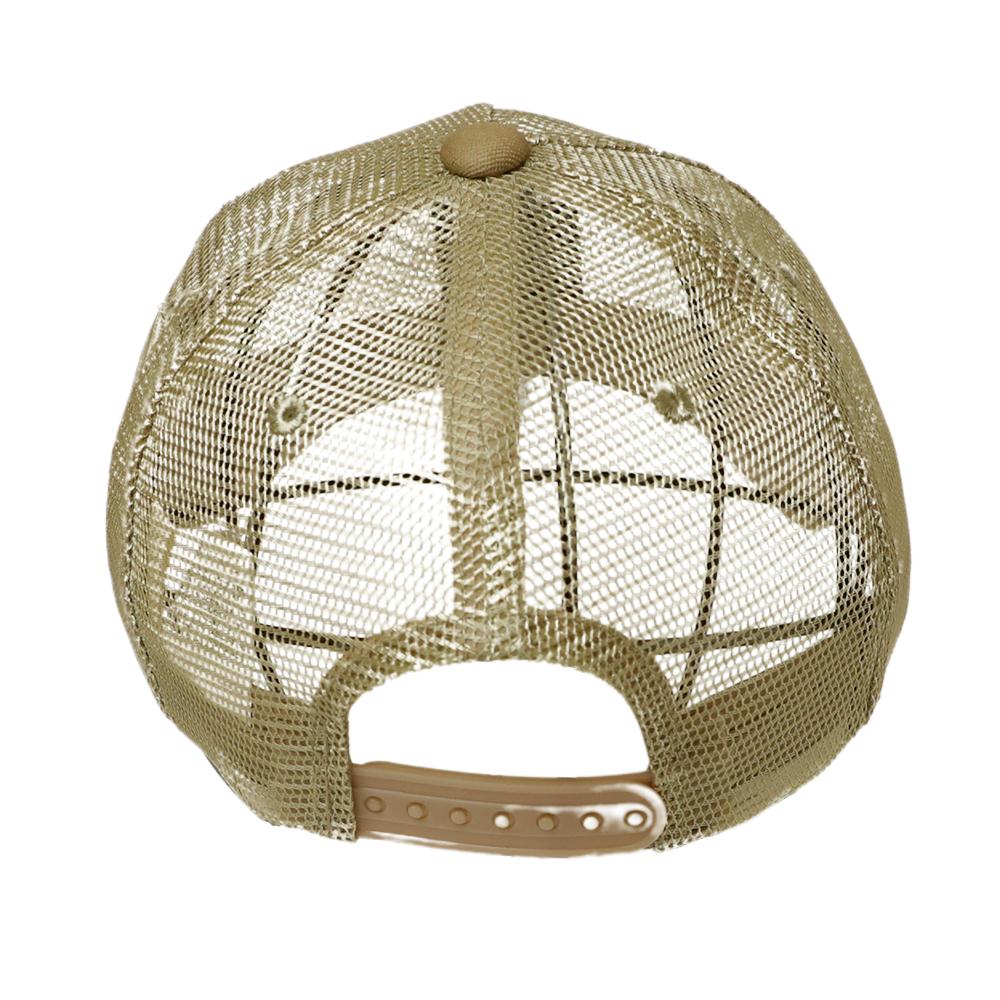 ラバーメッシュタグキャップ
