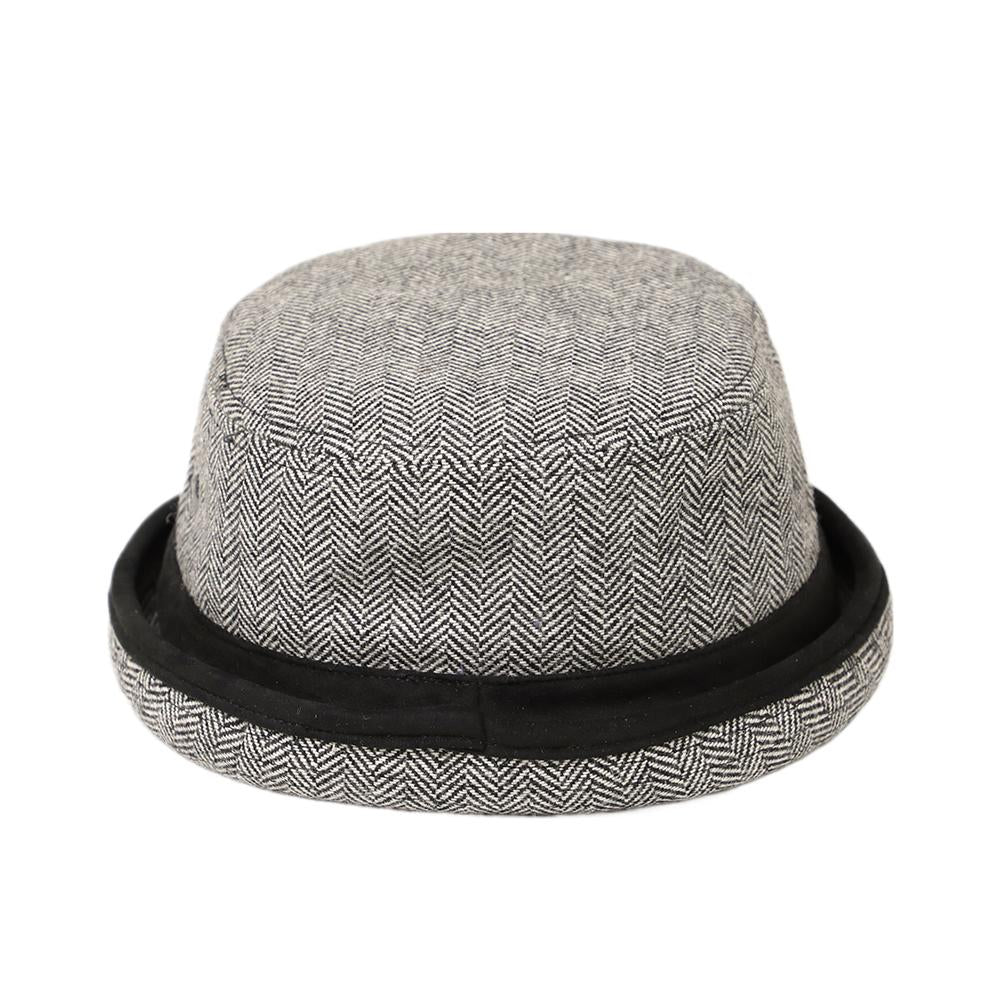 TWEED PORKPIE HAT