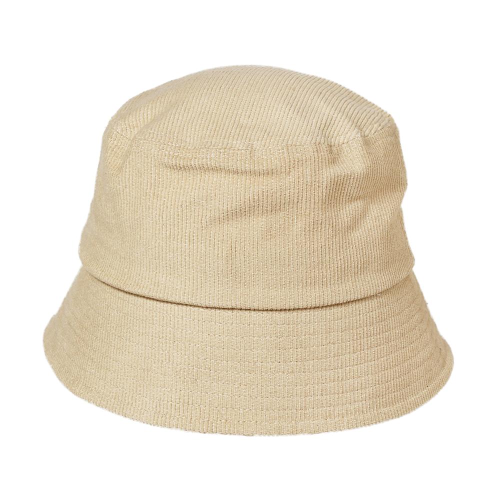 コーデュロイシンプルバケハ