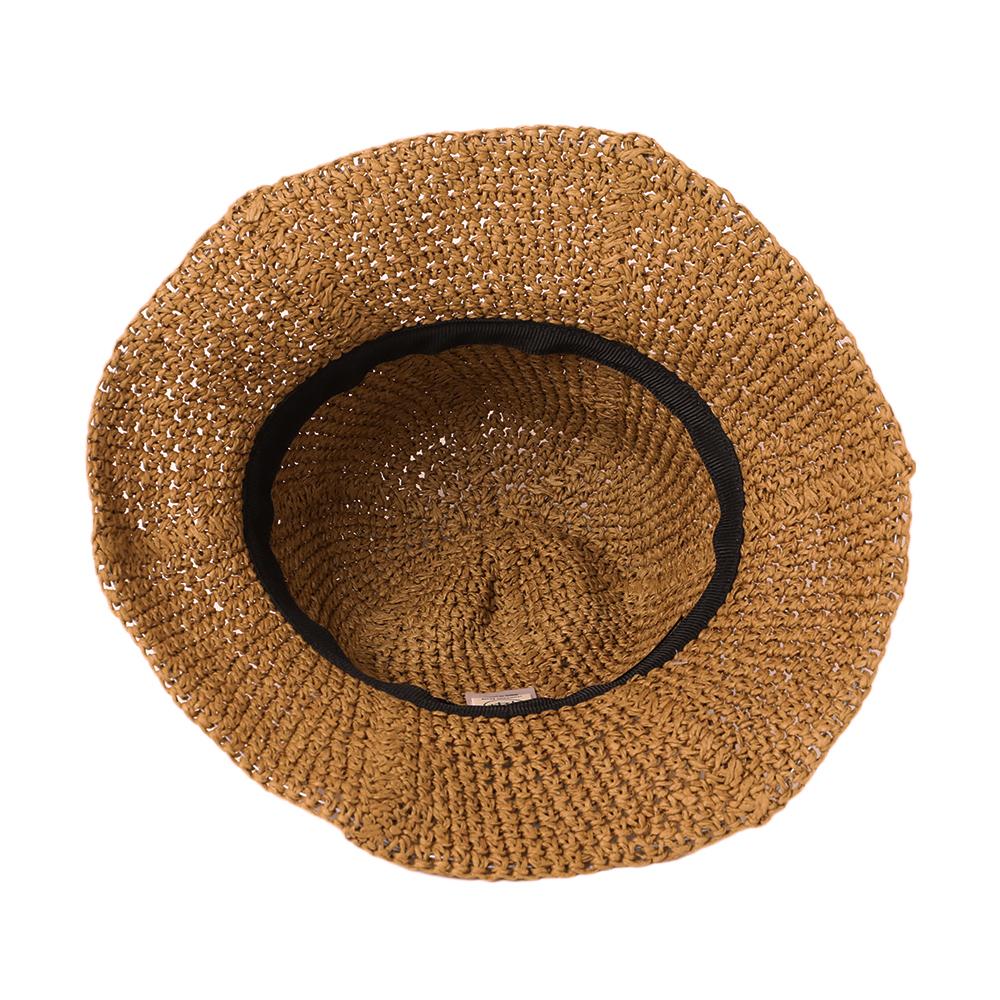 ペーパー細編みチューリップハット