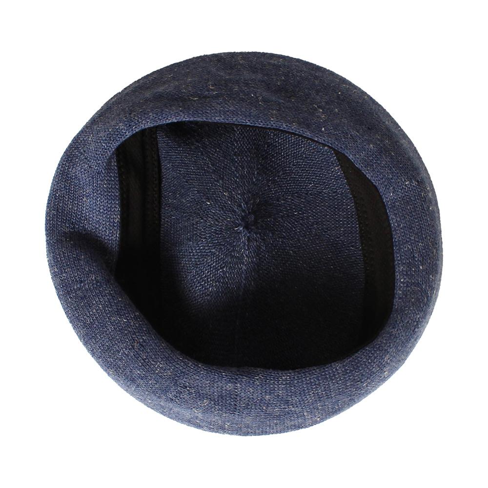 リネンMIXサーモニットベレー