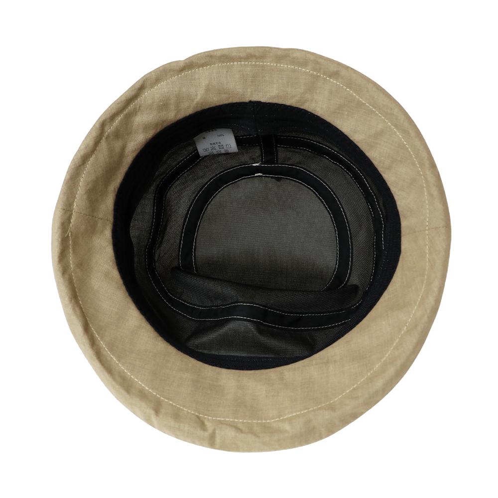 平織りふくれつばコサージュセーラー