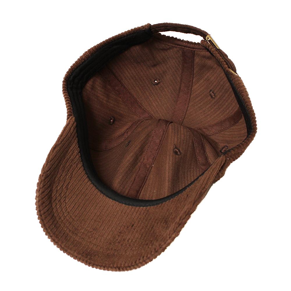 コーデュロイシンプルキャップ