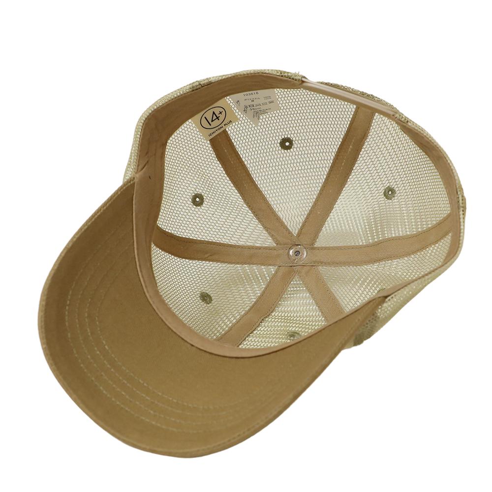 ラバーメッシュタグキャップ