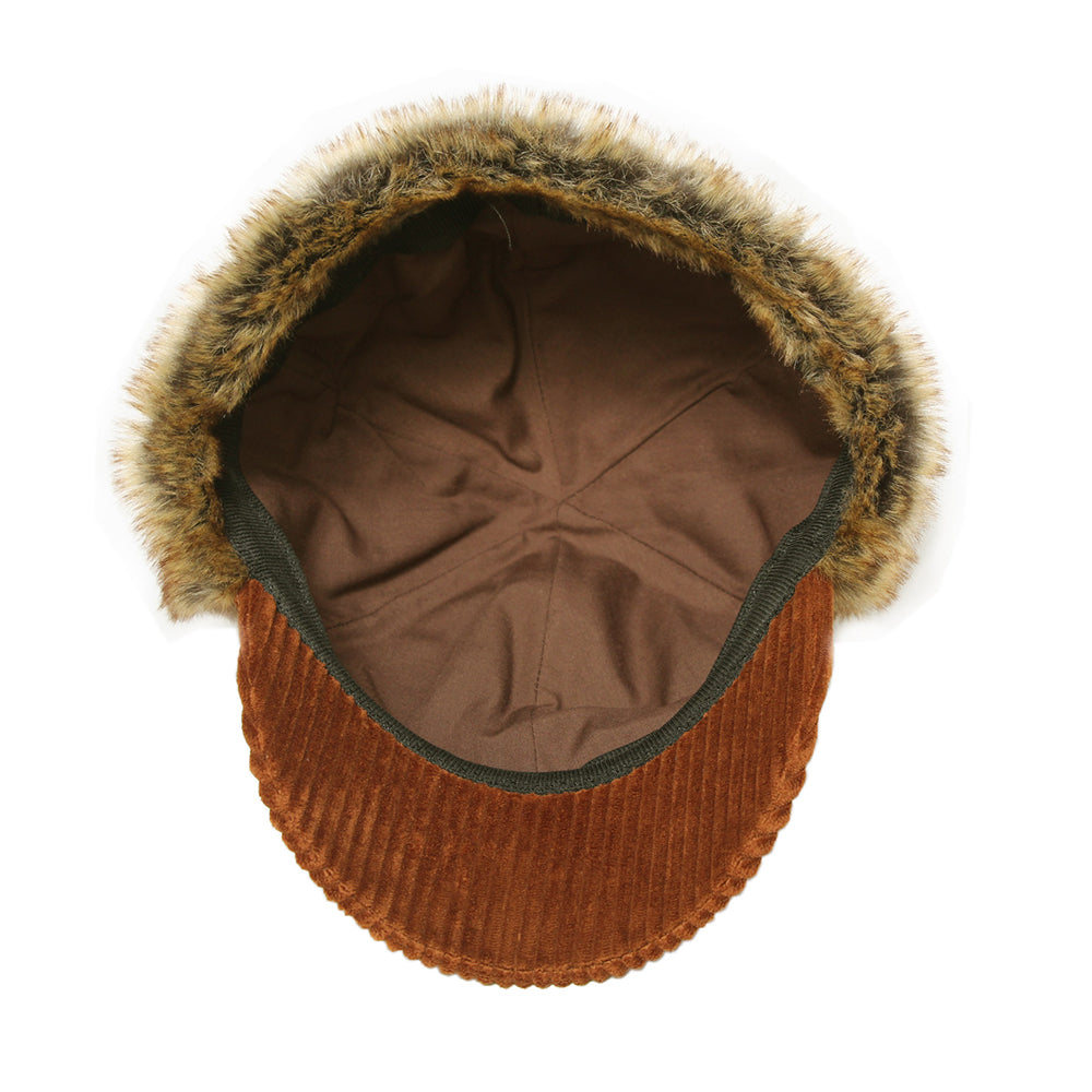 太コーデュロイ フライトキャップ