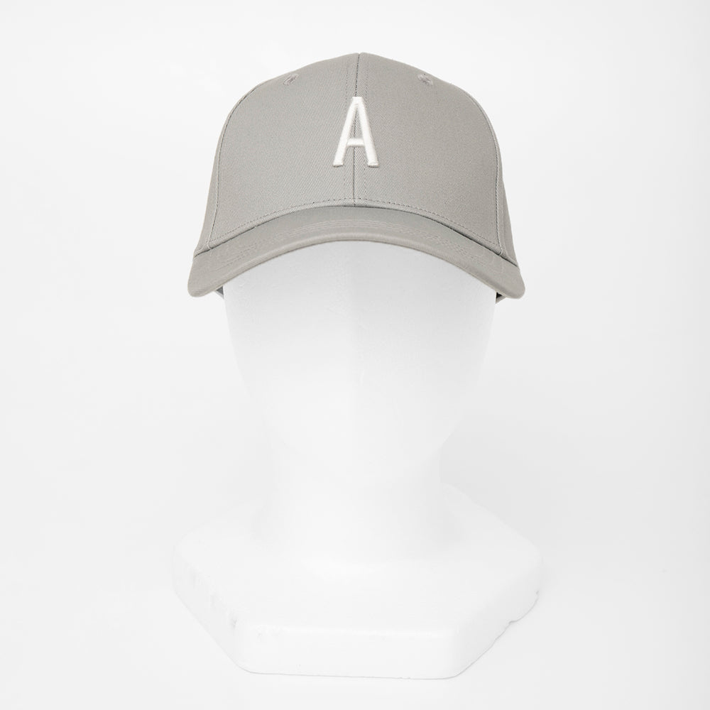 アルファベット刺繍フロントスマートキャップ