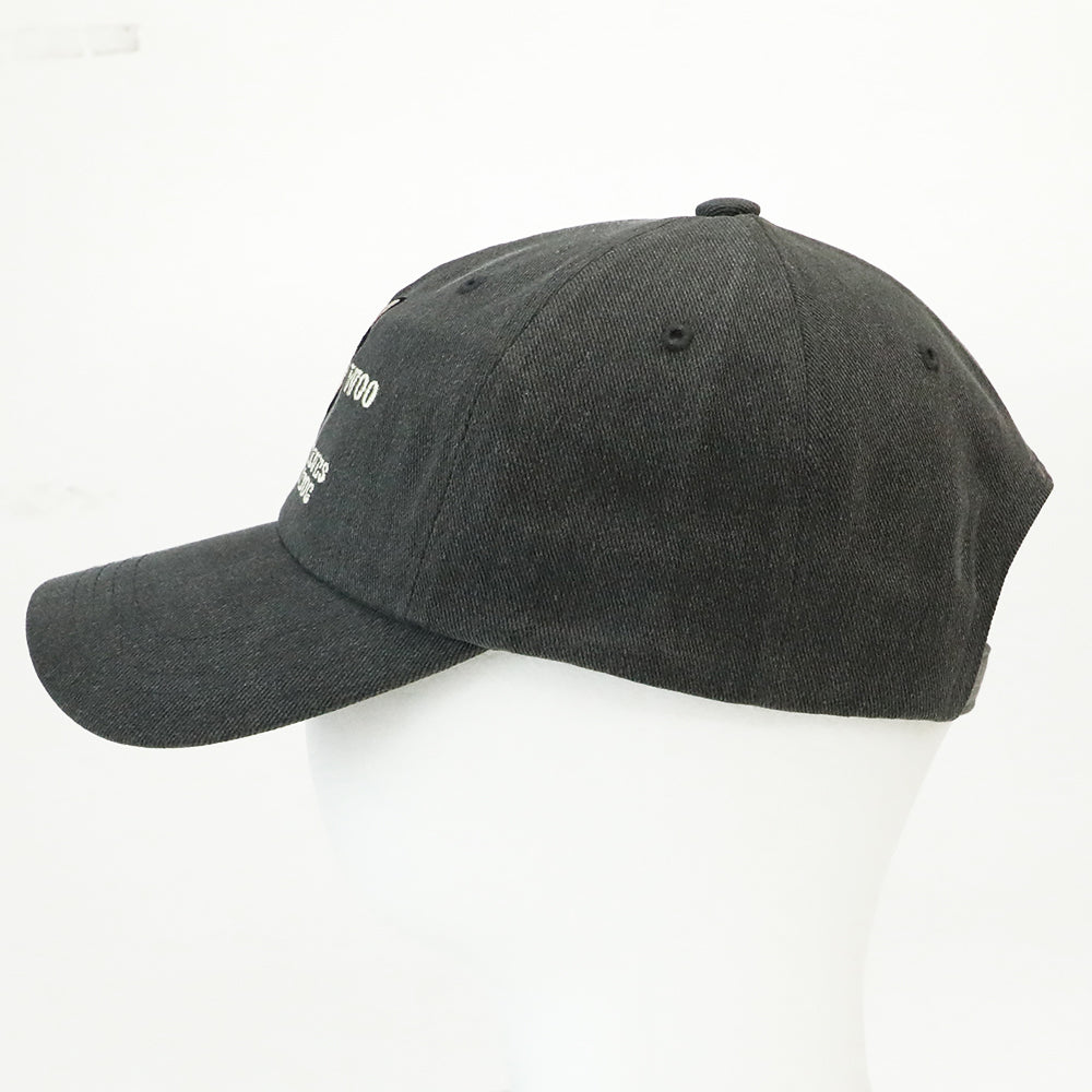 黒柴刺繍CAP