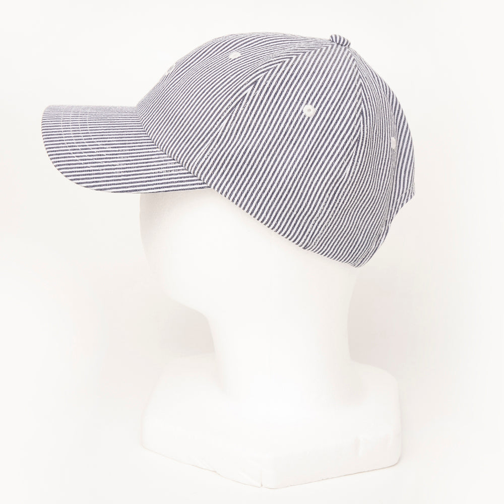 シアサッカーIP刺繍キャップ