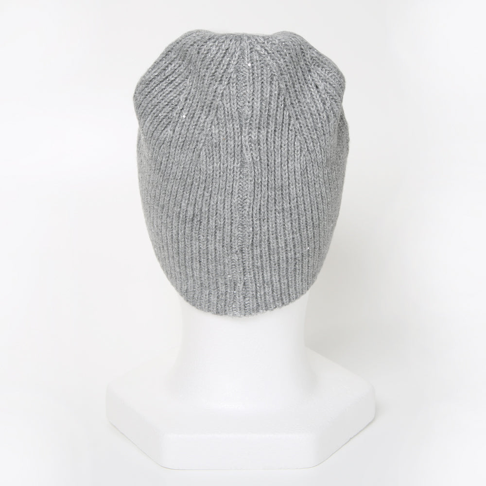 スパンコールヤーンビーニー