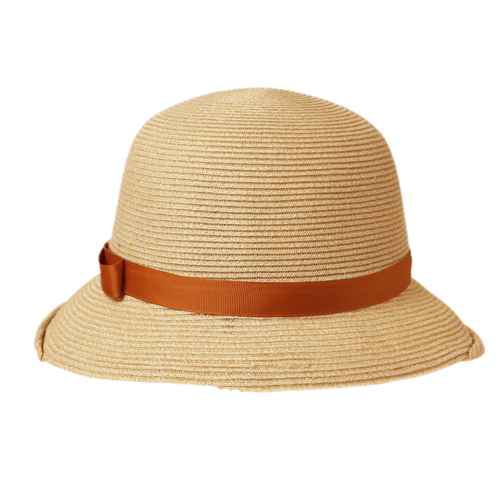 洗えるブレードリボン巻きブルトン