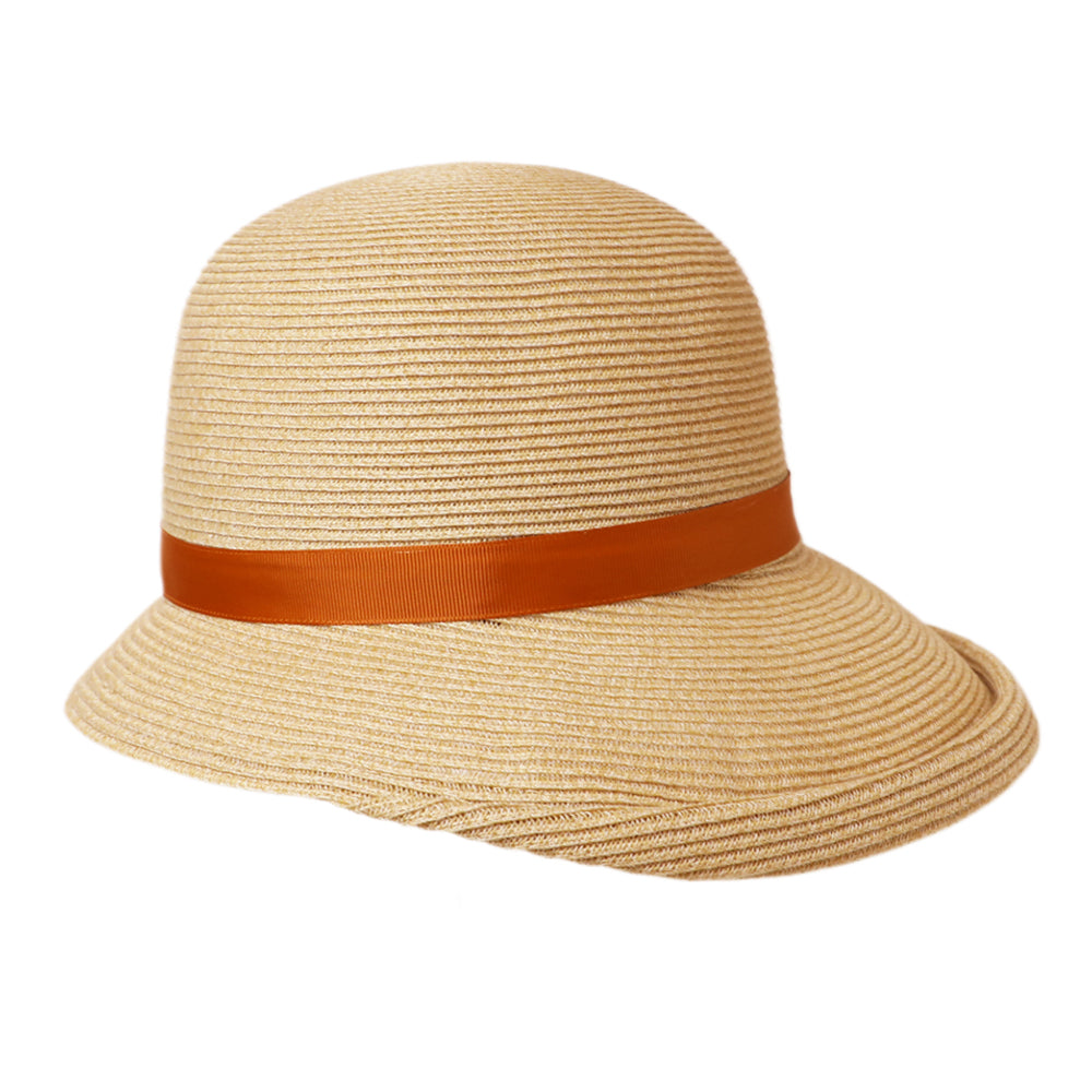 洗えるブレードリボン巻きブルトン