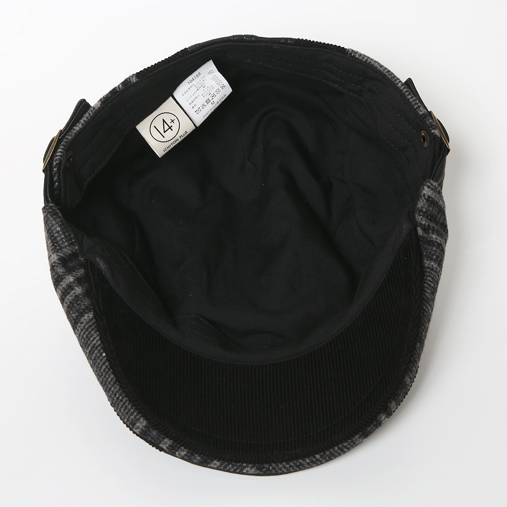 コーデュロイストレート切替ハンチング