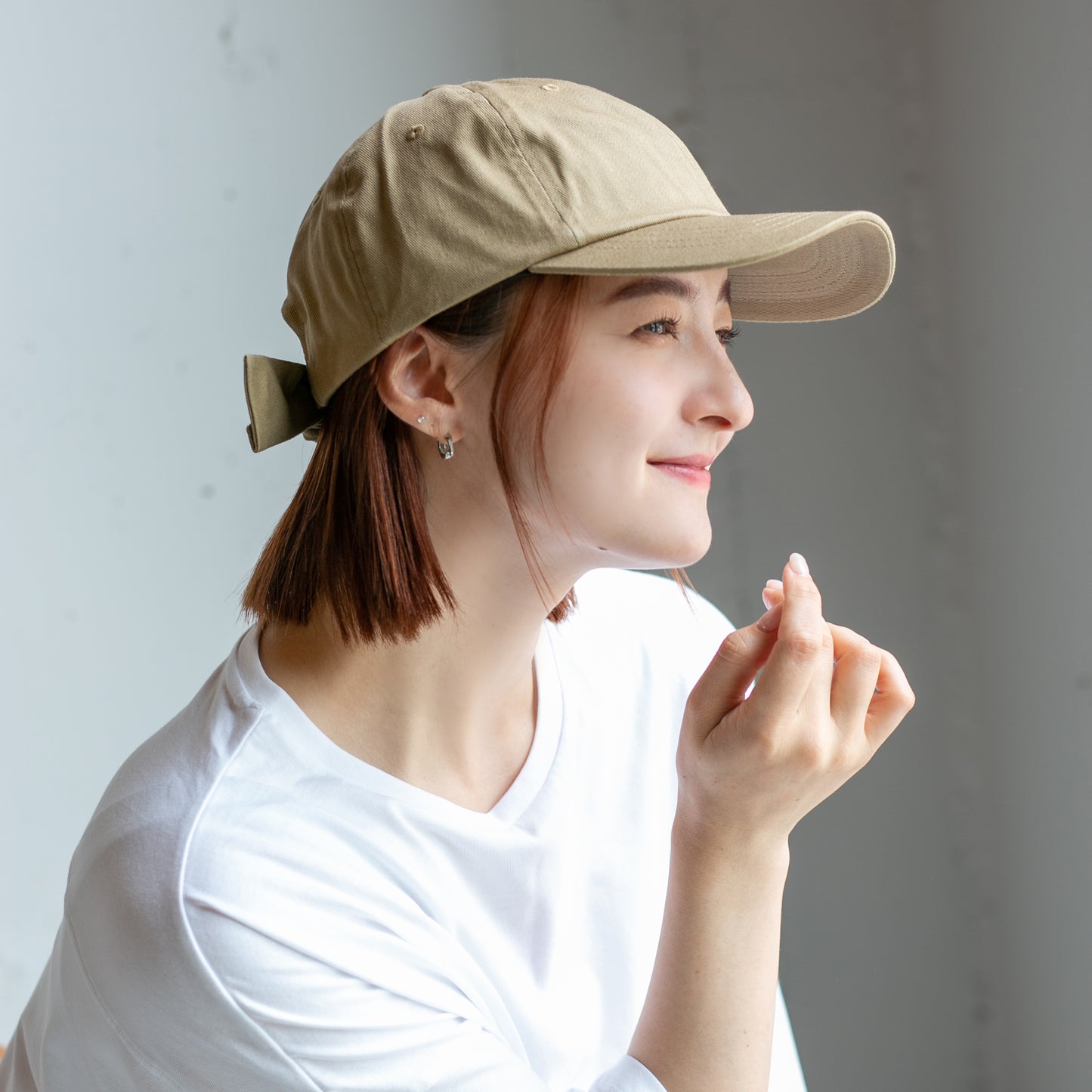 14バックリボンキャップ