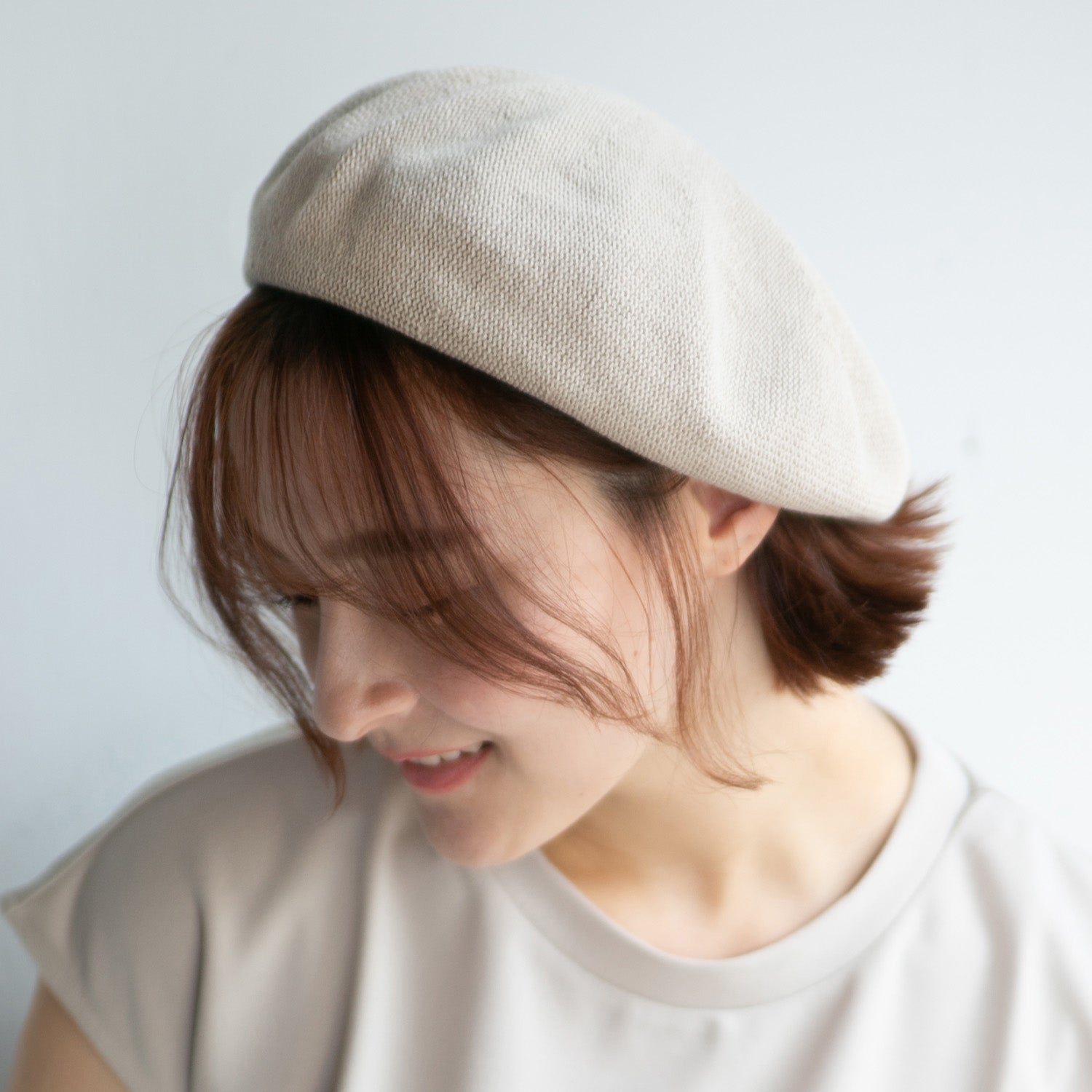 コットンニットベレー – イチヨンプラス / 帽子通販