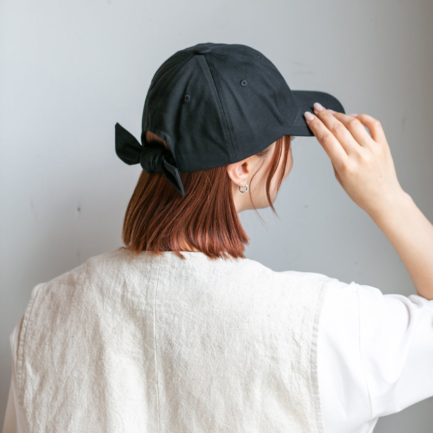 14バックリボンキャップ