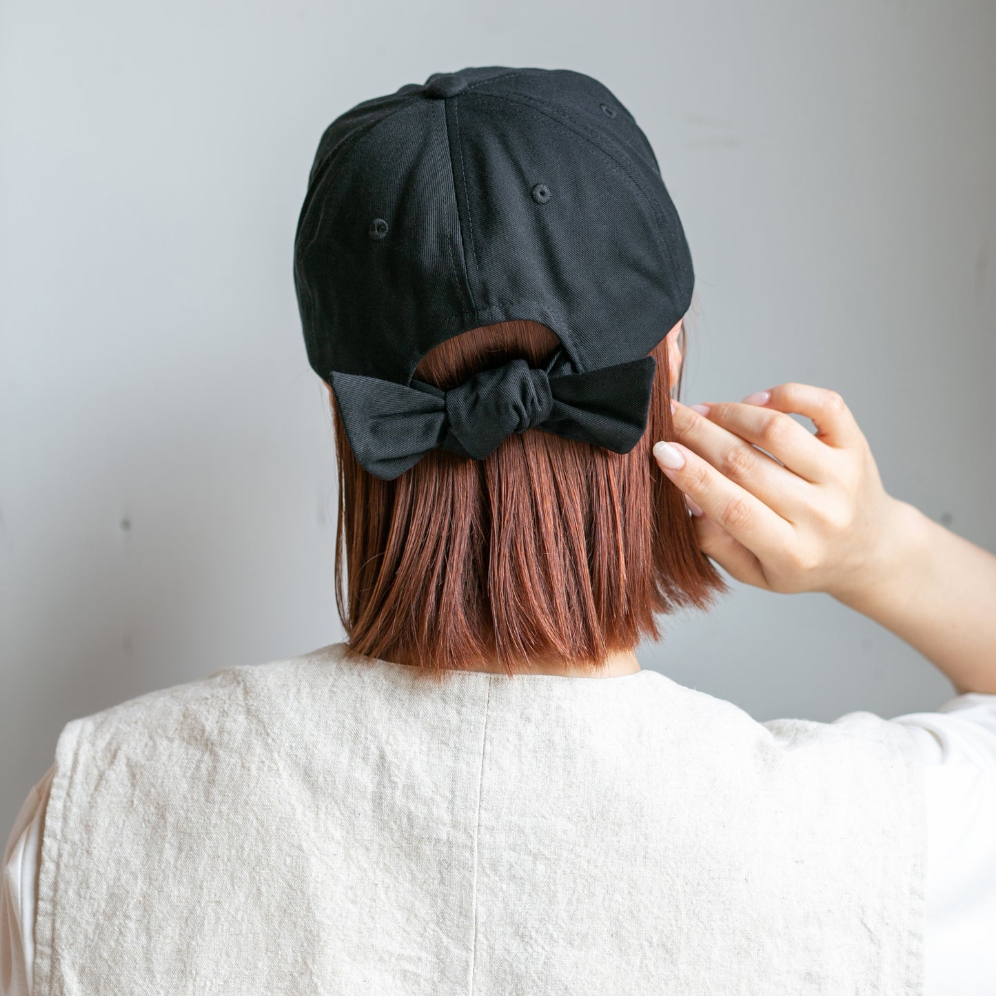 14バックリボンキャップ