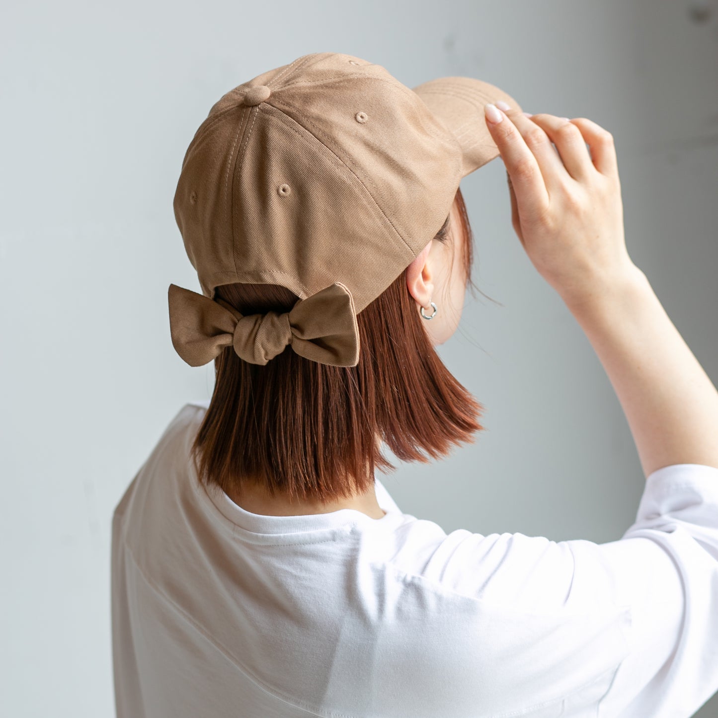 14バックリボンキャップ