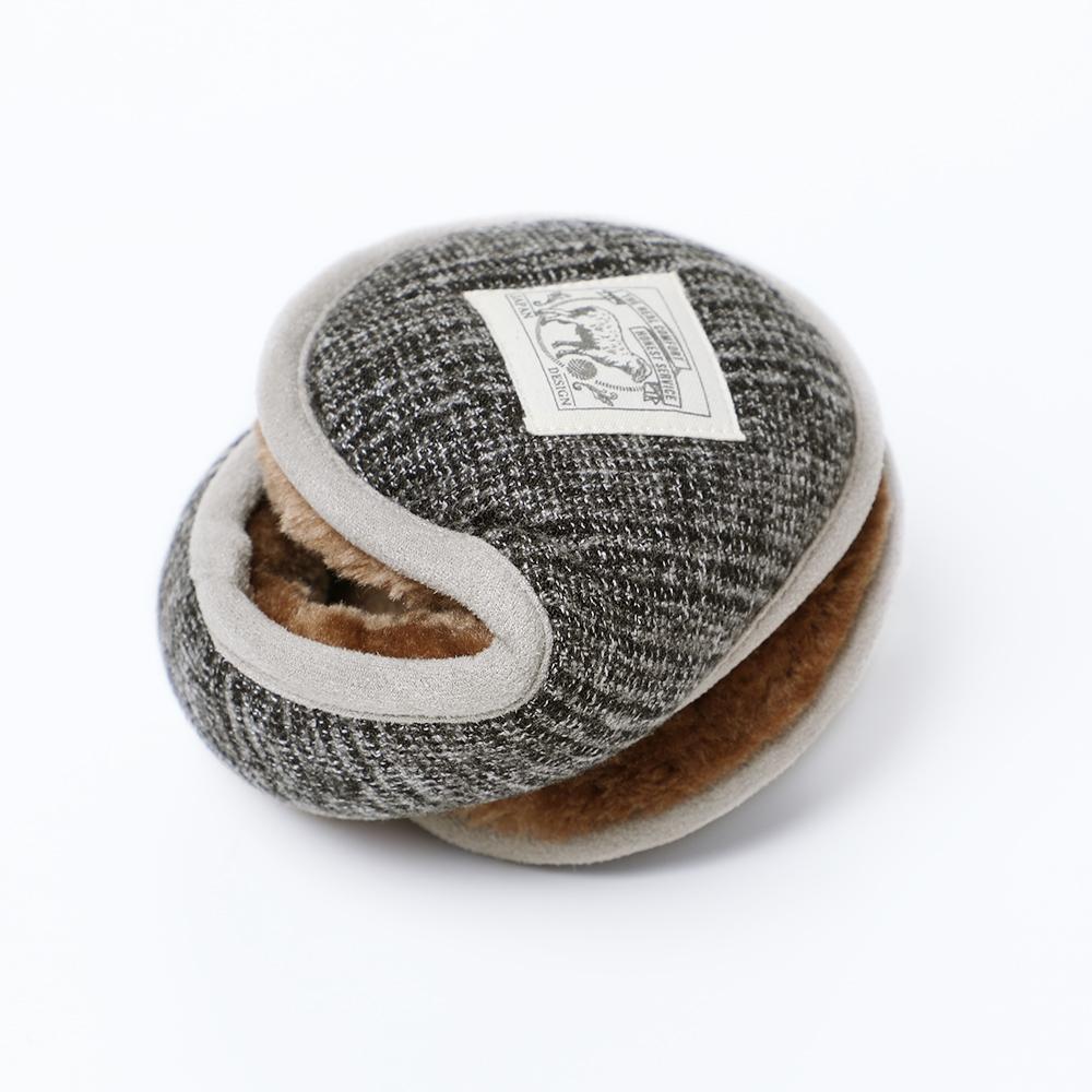 グレンチェックイヤマフ