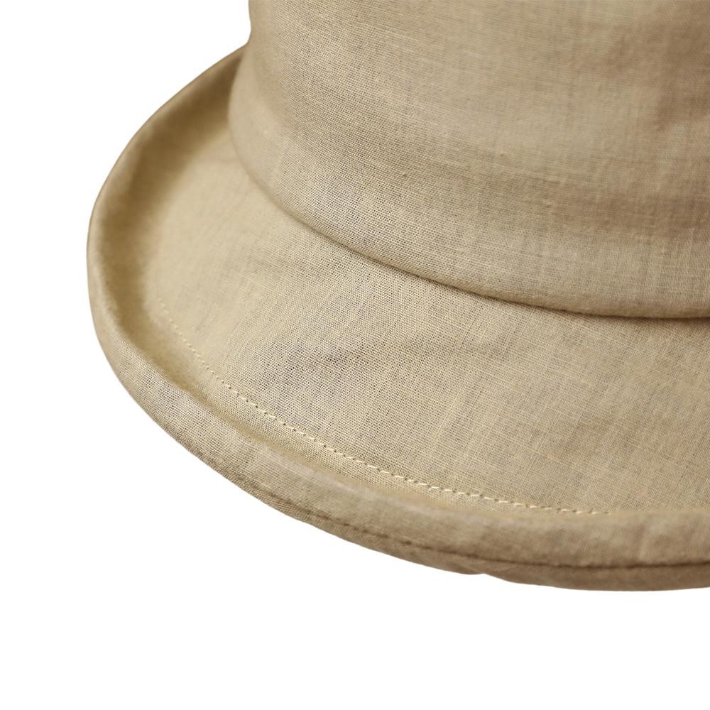 平織りふくれつばコサージュセーラー