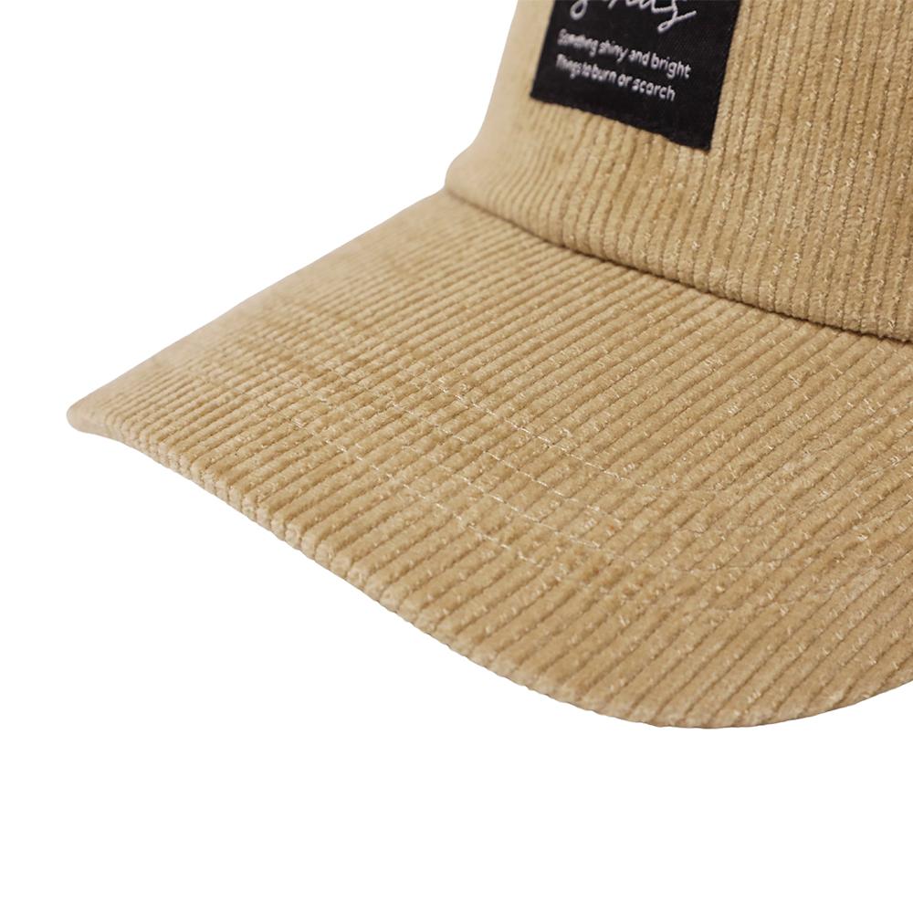 コーデュロイタグCAP