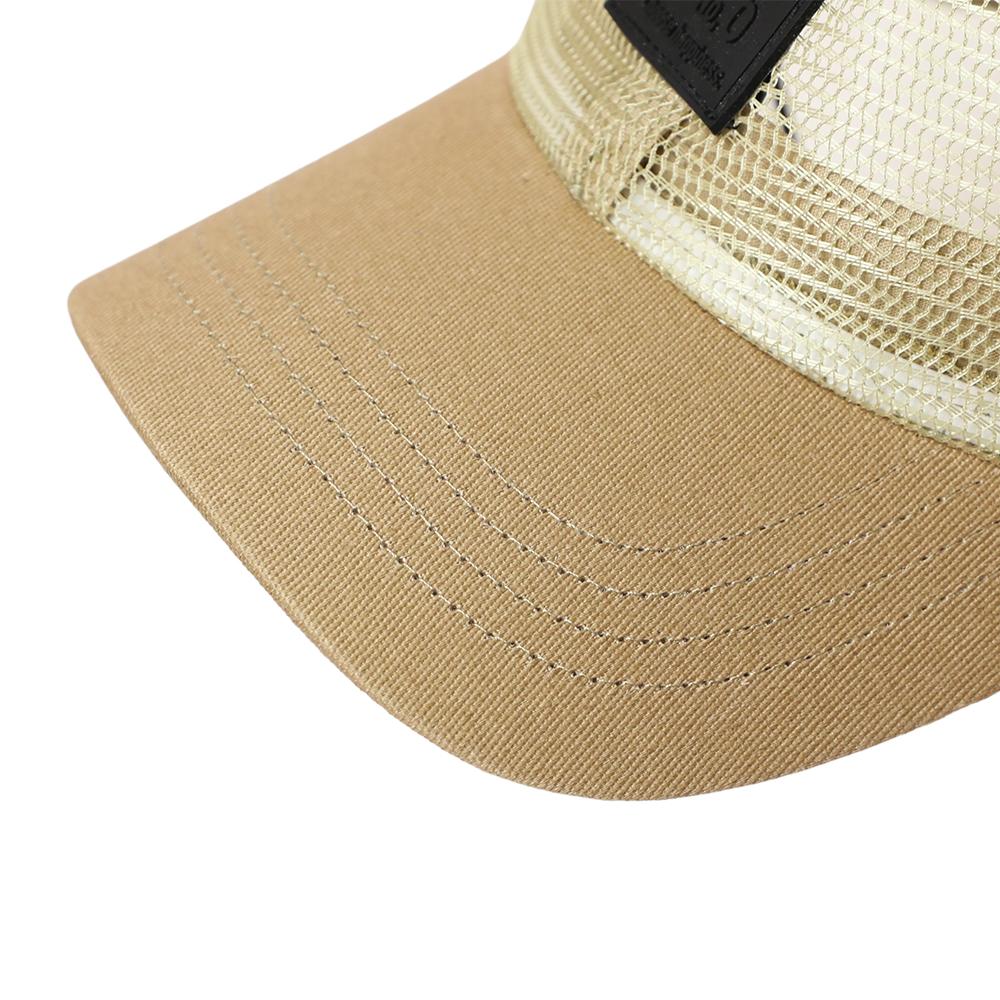 ラバーメッシュタグキャップ