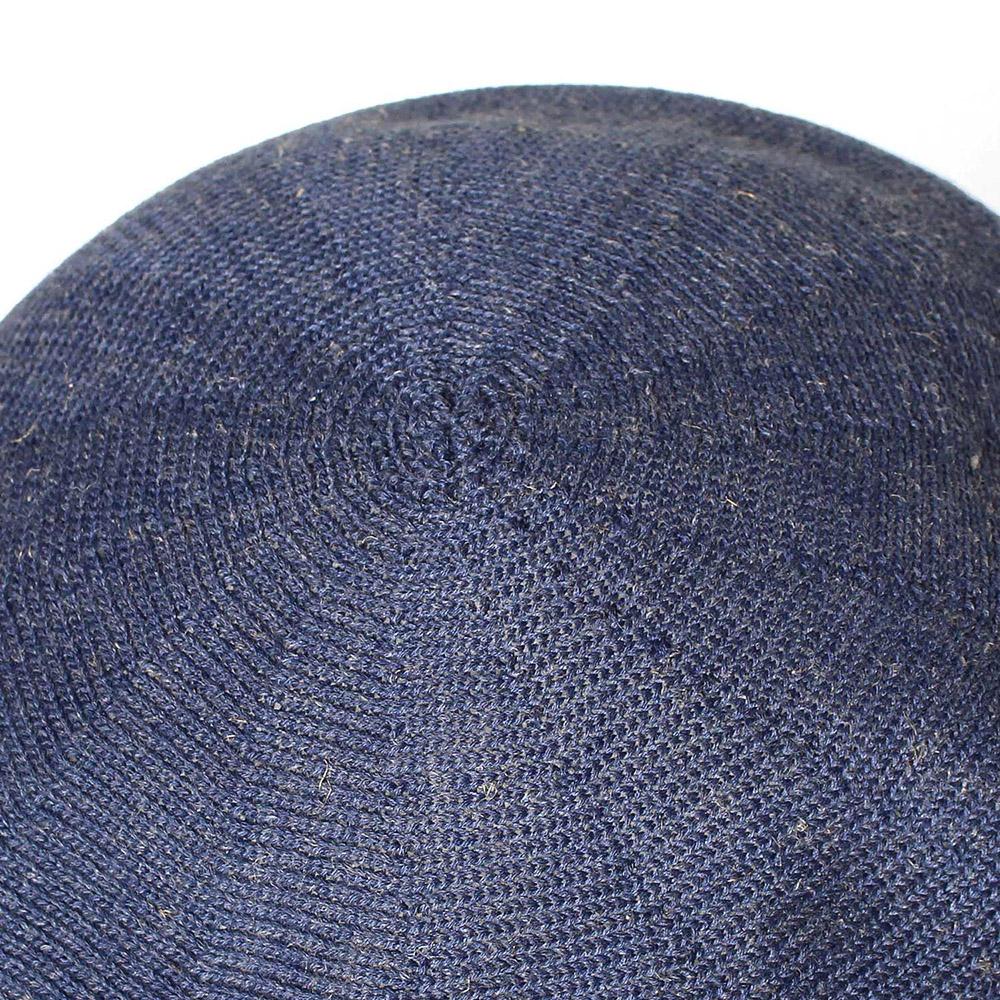 リネンMIXサーモニットベレー