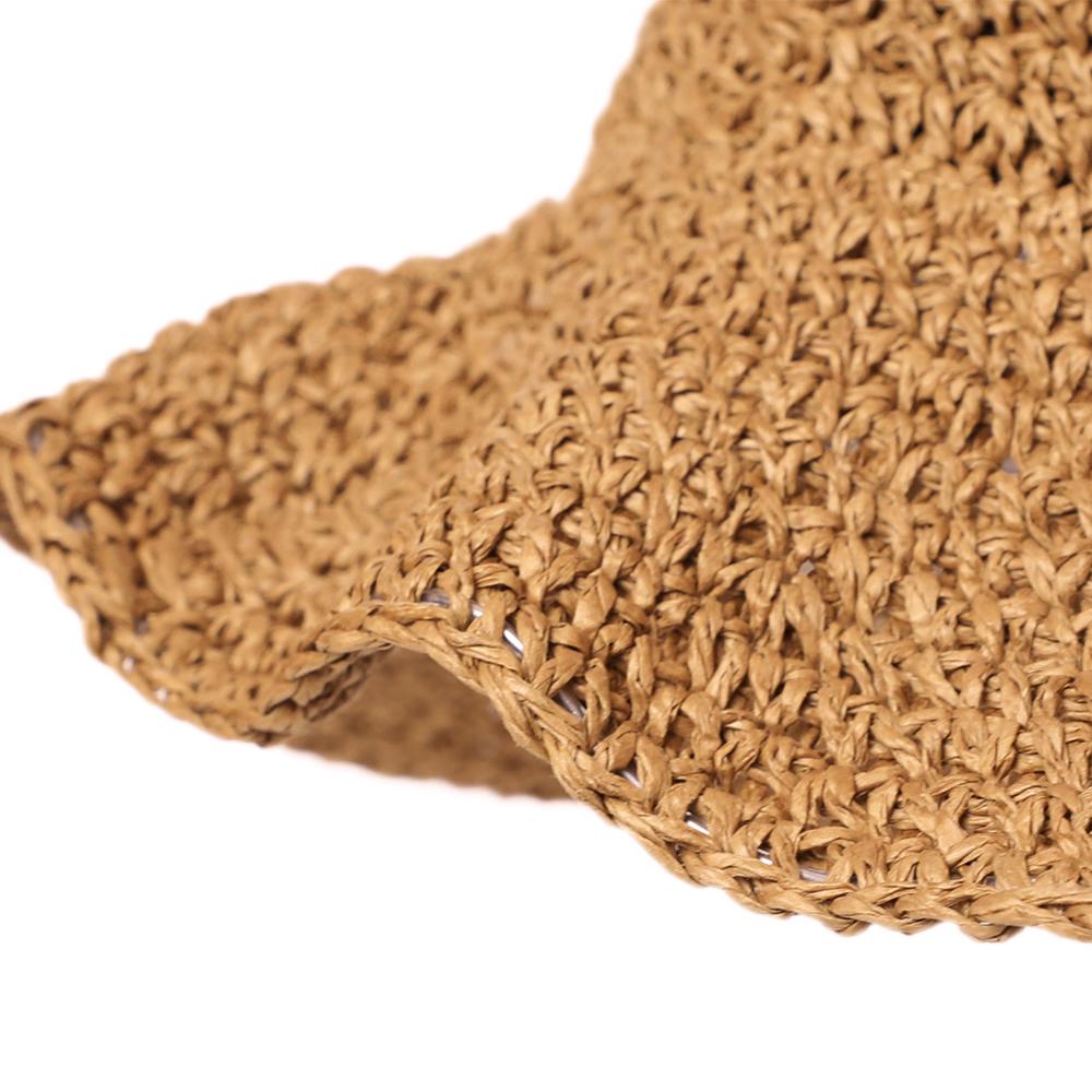 ペーパー細編みチューリップハット