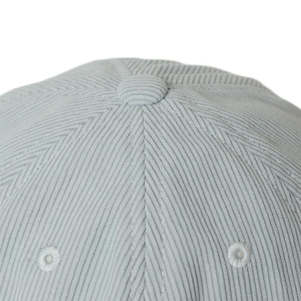 細コーデュロイバックリボンキャップ