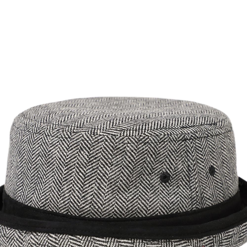TWEED PORKPIE HAT